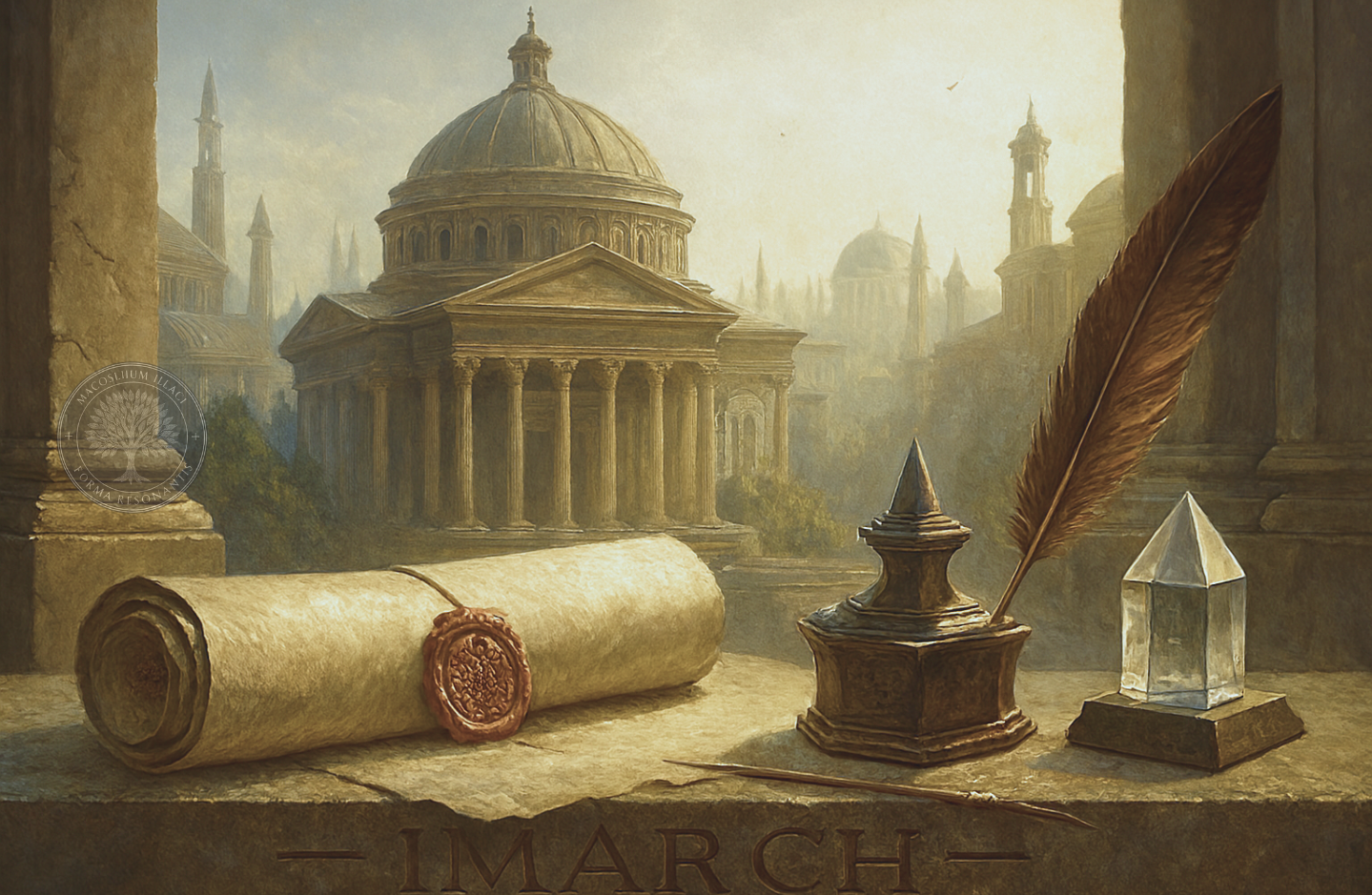 Constitutio IMARCH — scaena affirmationis Formae